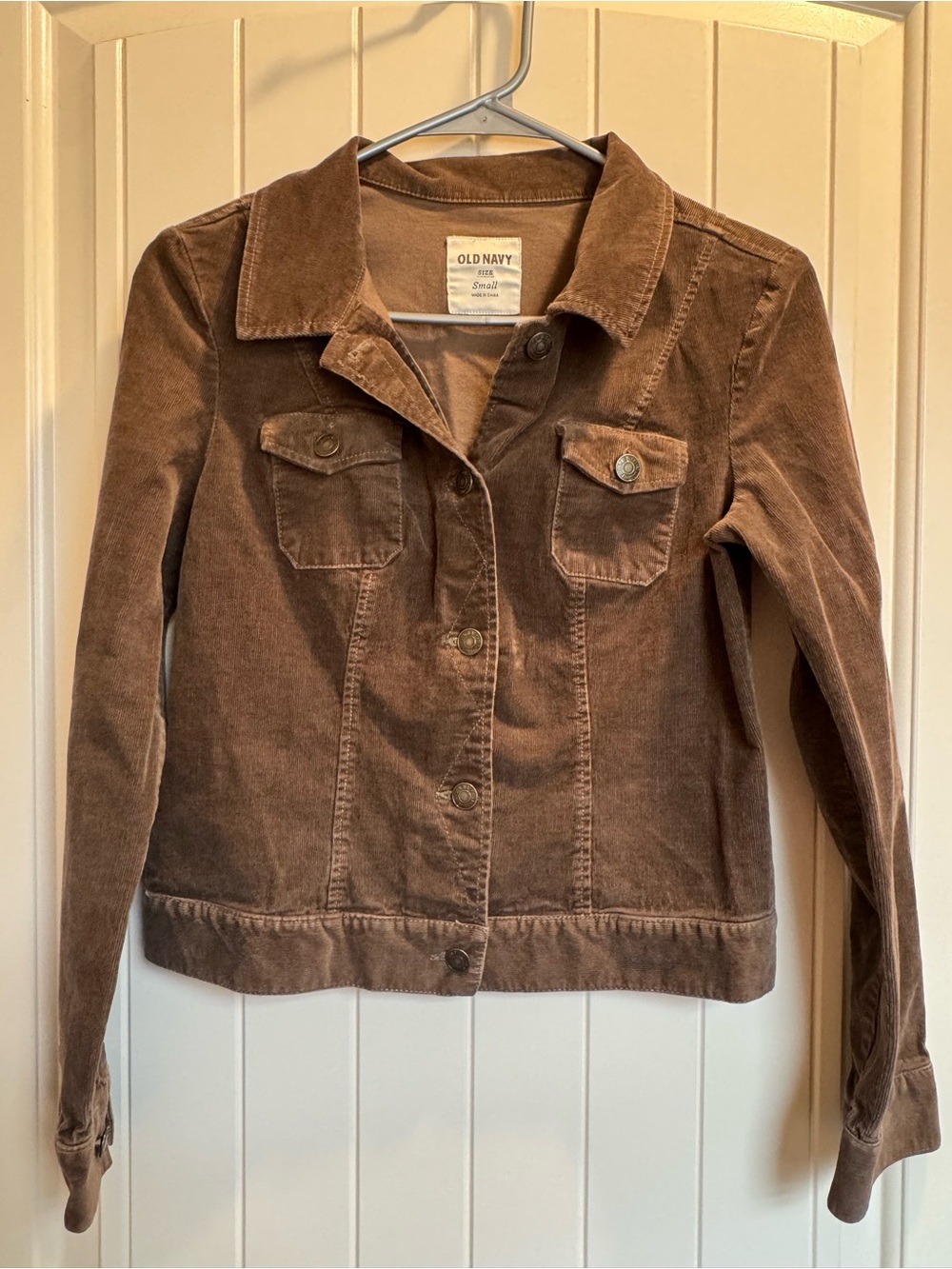 Old Navy Corduroy Jacket in Brown